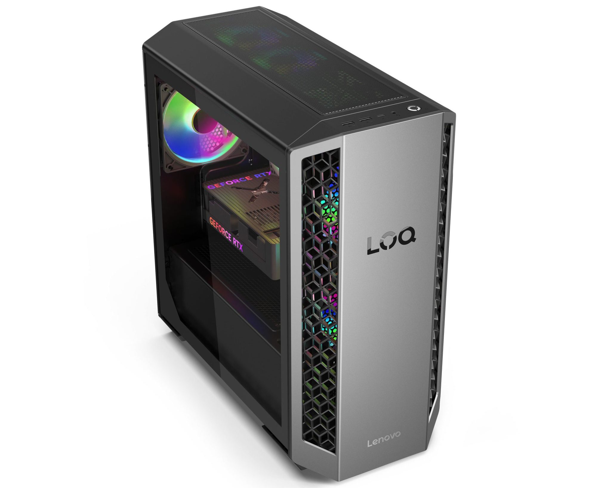 联想推出 LOQ Tower 26ADR10 游戏台机：至高锐龙 7 8745HX + RTX 5070 Ti