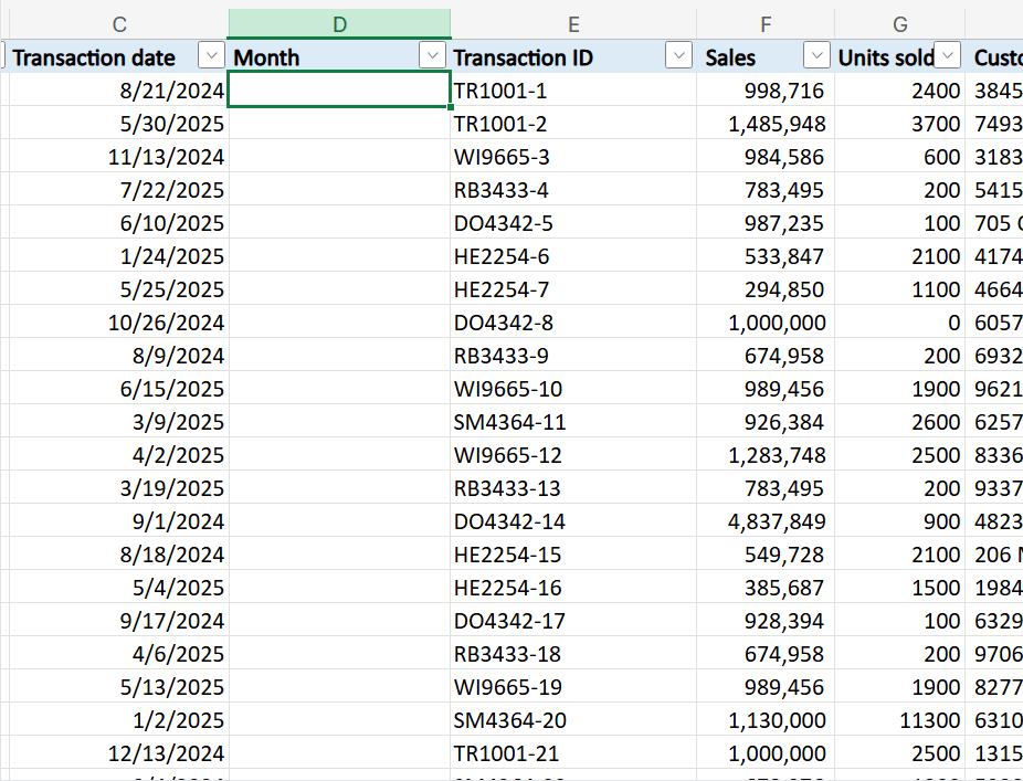 输入“=”号秒出公式：微软网页版 Excel 上线“公式自动完成”AI 功能