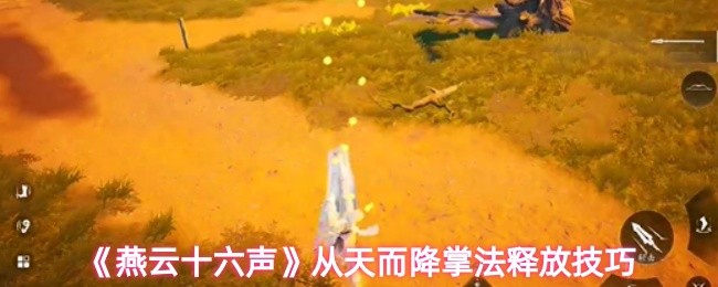 《燕云十六声》从天而降掌法释放技巧