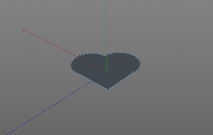 C4D怎么快速绘制心形? C4D建模心形的技巧