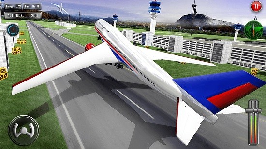 飞机着陆模拟器游戏