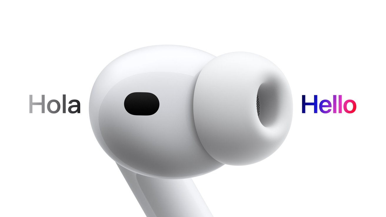 苹果牌翻译机，AirPods 4 / Pro 2 耳机也将支持实时翻译功能