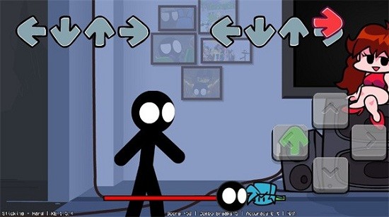 周五夜放克黑色火柴人正版(stickman)