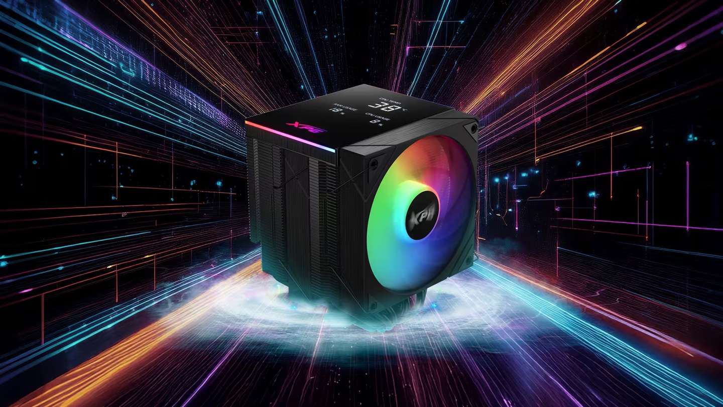 威刚 XPG 进军风冷散热器，发布两款 MAESTRO PLUS 数显型号