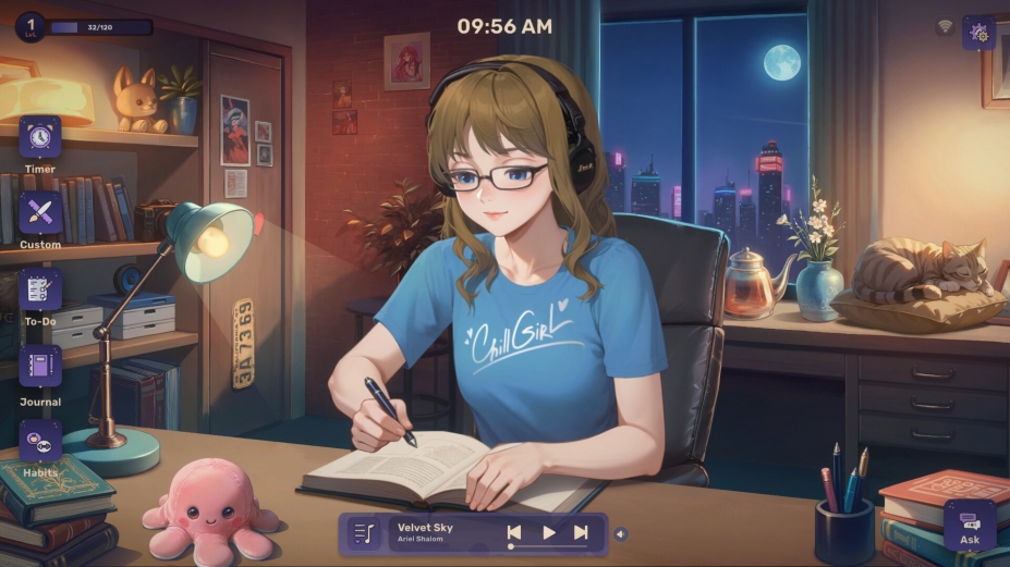 Lo-Fi女孩：AI助手免安装绿色中文版