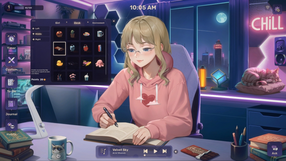 Lo-Fi女孩：AI助手免安装绿色中文版