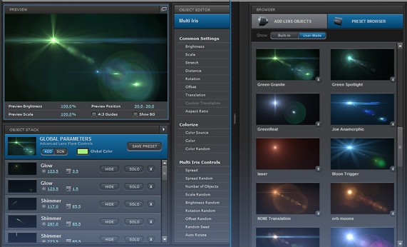 optical flares插件 v1.3.5