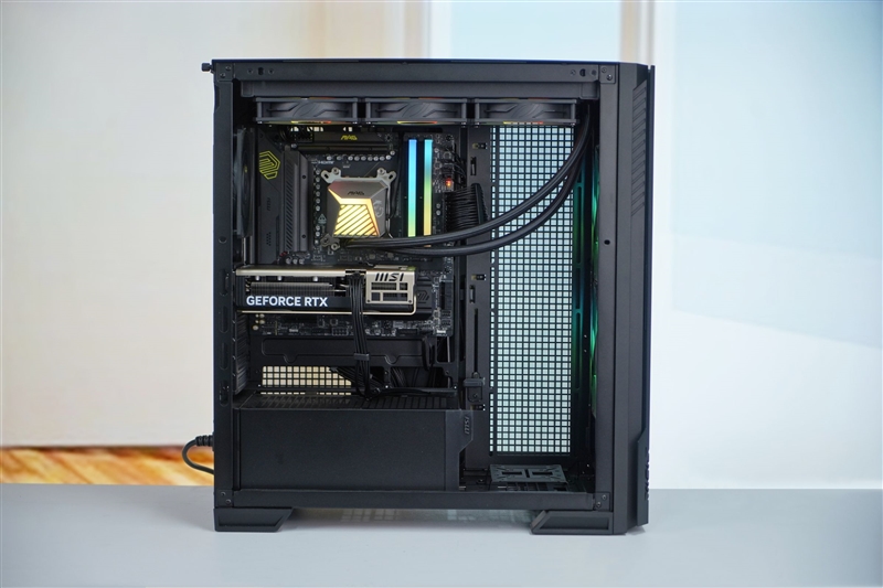 微星MPG VELOX 300R AIRFLOW PZ刀锋装机评测：散热强大 满足你对大机箱的最苛刻需求