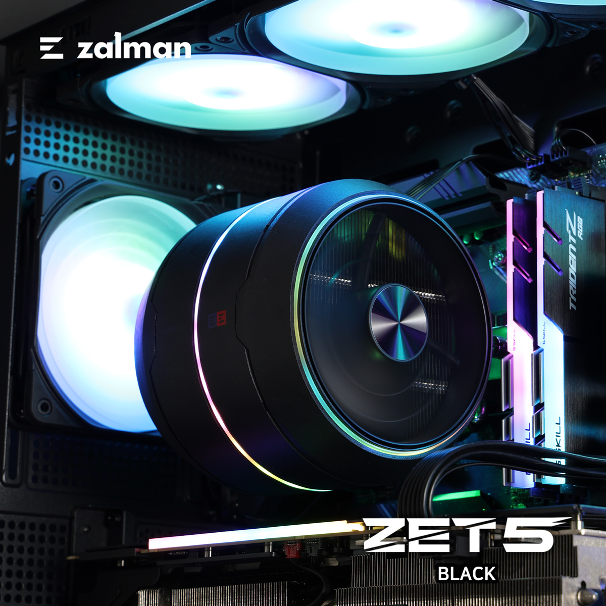 zalman 思民特殊涡轮造型风冷散热器 ZET 5 上市，售价 399 元起