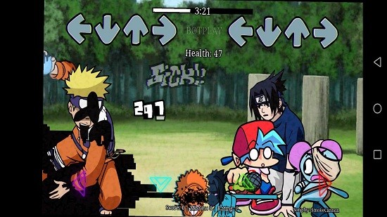 周五夜放克错误化鸣人模组(Friday Night Funkin)