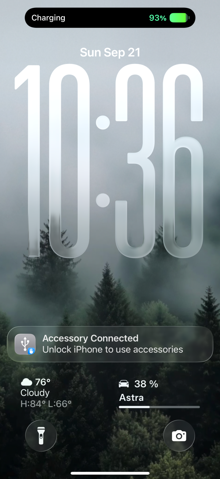 防“充电陷阱”，苹果 iOS 26 系统可默认不允许 USB 传输数据