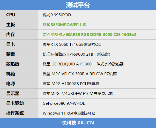 内存超频最强的千元板！微星B850MPOWER主板评测