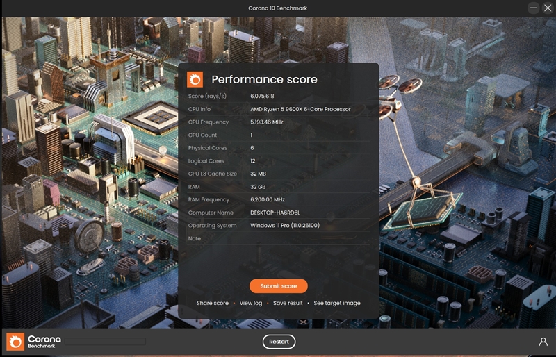 谁不爱低温静音 性能还更强的！酷睿Ultra 5 230F vs 锐龙5 9600X生产力、功耗、温度全方位对比 