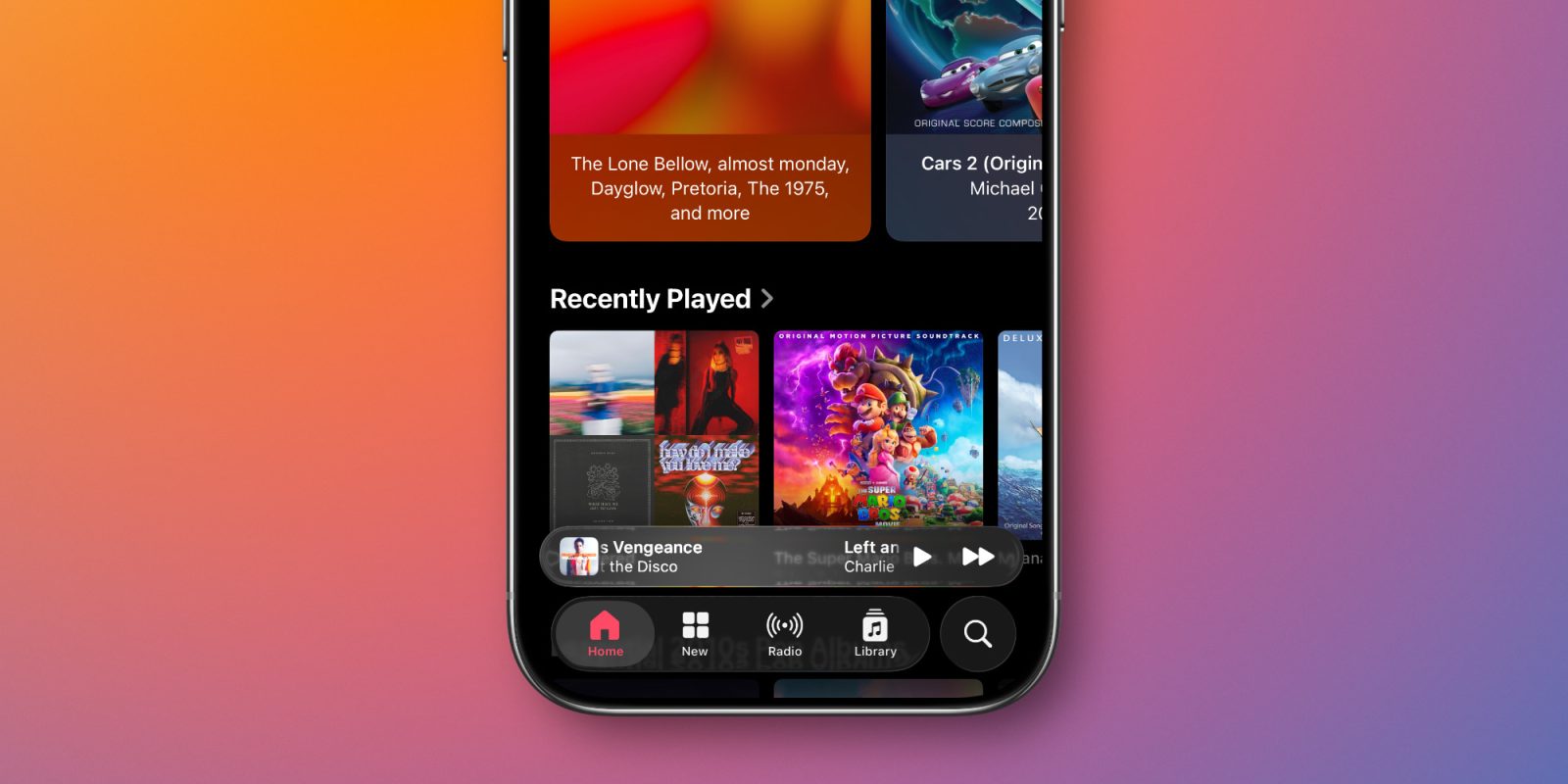 左右一划就能切歌：苹果 iOS 26.1 测试版上线 Apple Music 新手势