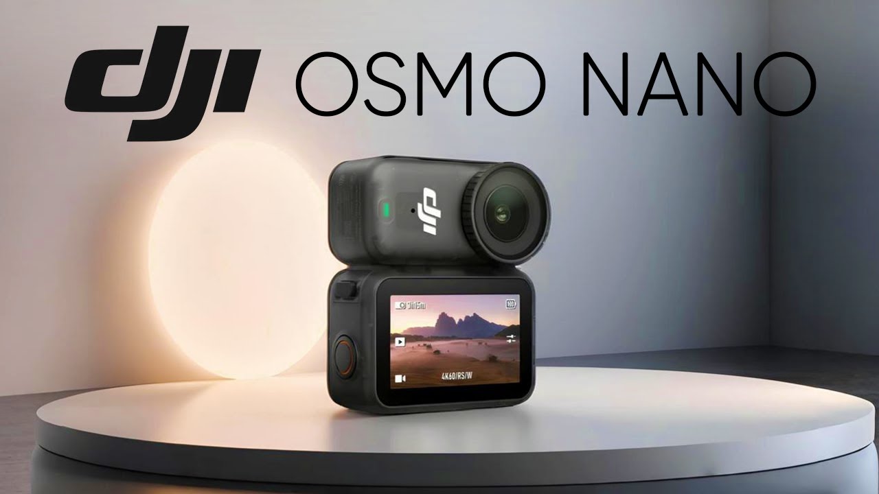 大疆 Osmo Nano 运动相机包装曝光：1/1.3 英寸 CMOS 传感器