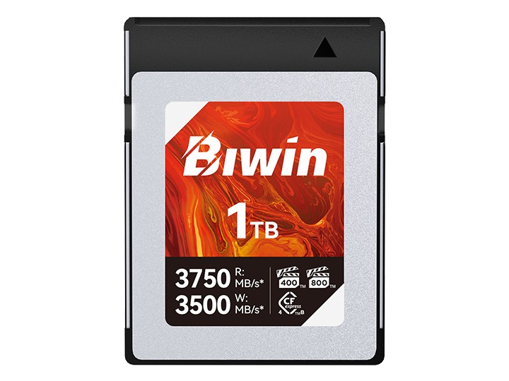 佰维推出全球首款 VPG800 认证 CFe Type-B 存储卡 Amber CB500