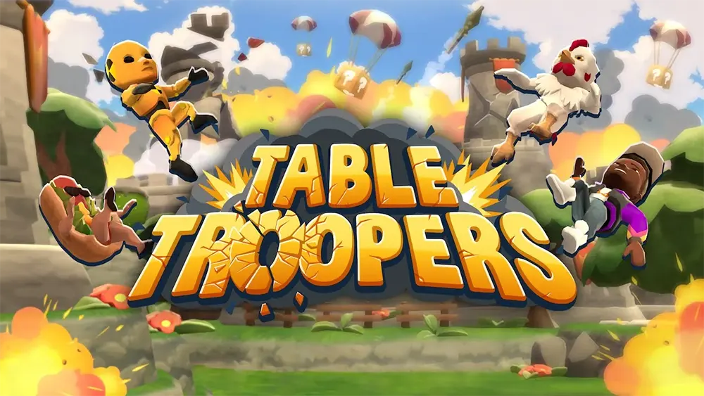 《桌游士兵 Table Troopers〉正式发布：一款基于VR的可破坏地形炮战游戏