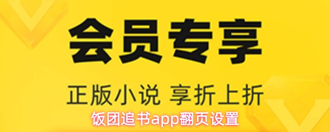 饭团追书app翻页设置