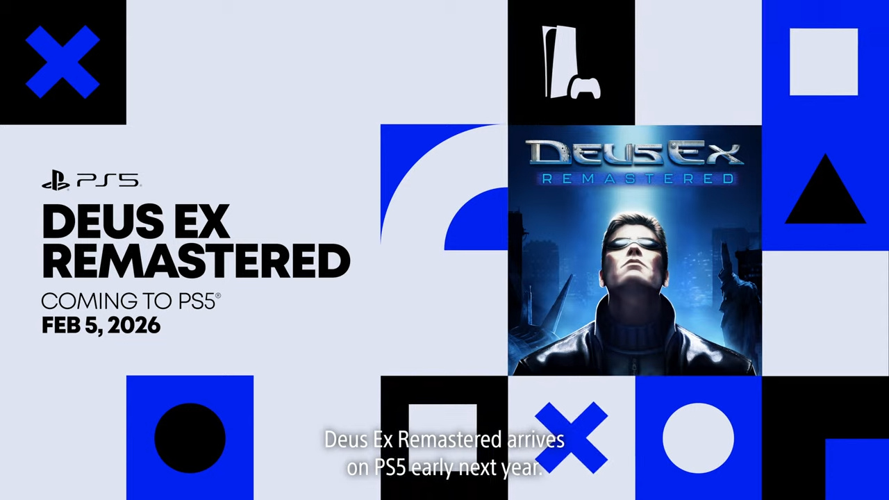 2000 年经典游戏《杀出重围》将推 PS5 高清复刻版，2026 年 2 月 5 日发售