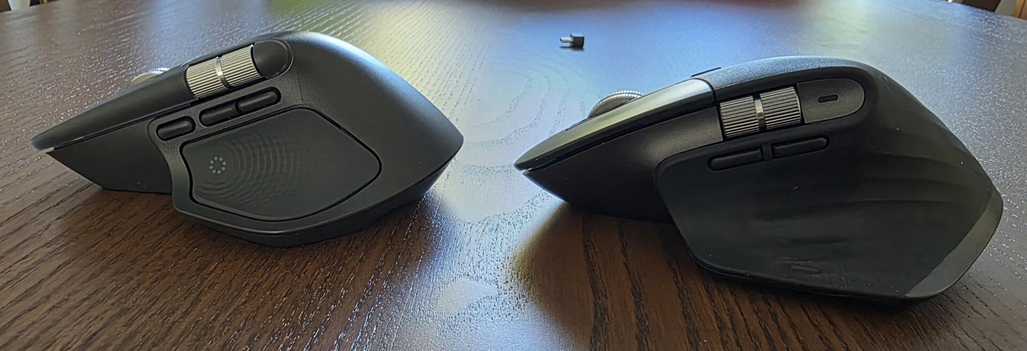 生产力利器：罗技 MX Master 4 鼠标实物图曝光，新增拇指键、优化握持手感