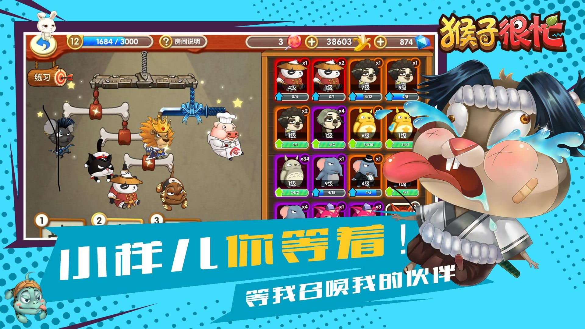 猴子很忙正版