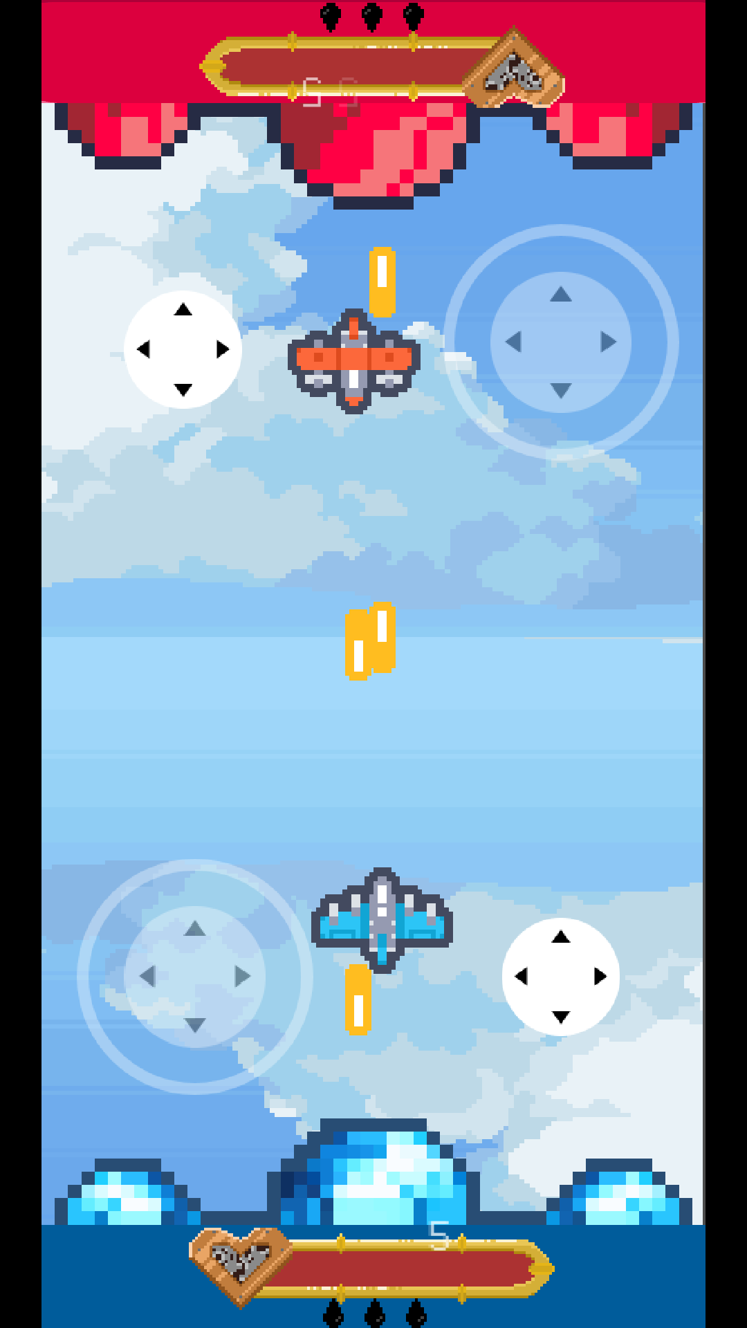天空双人对决