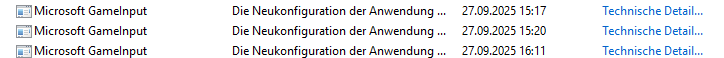 部分 Win11 用户反馈：事件查看器被微软 GameInput 服务日志疯狂刷屏