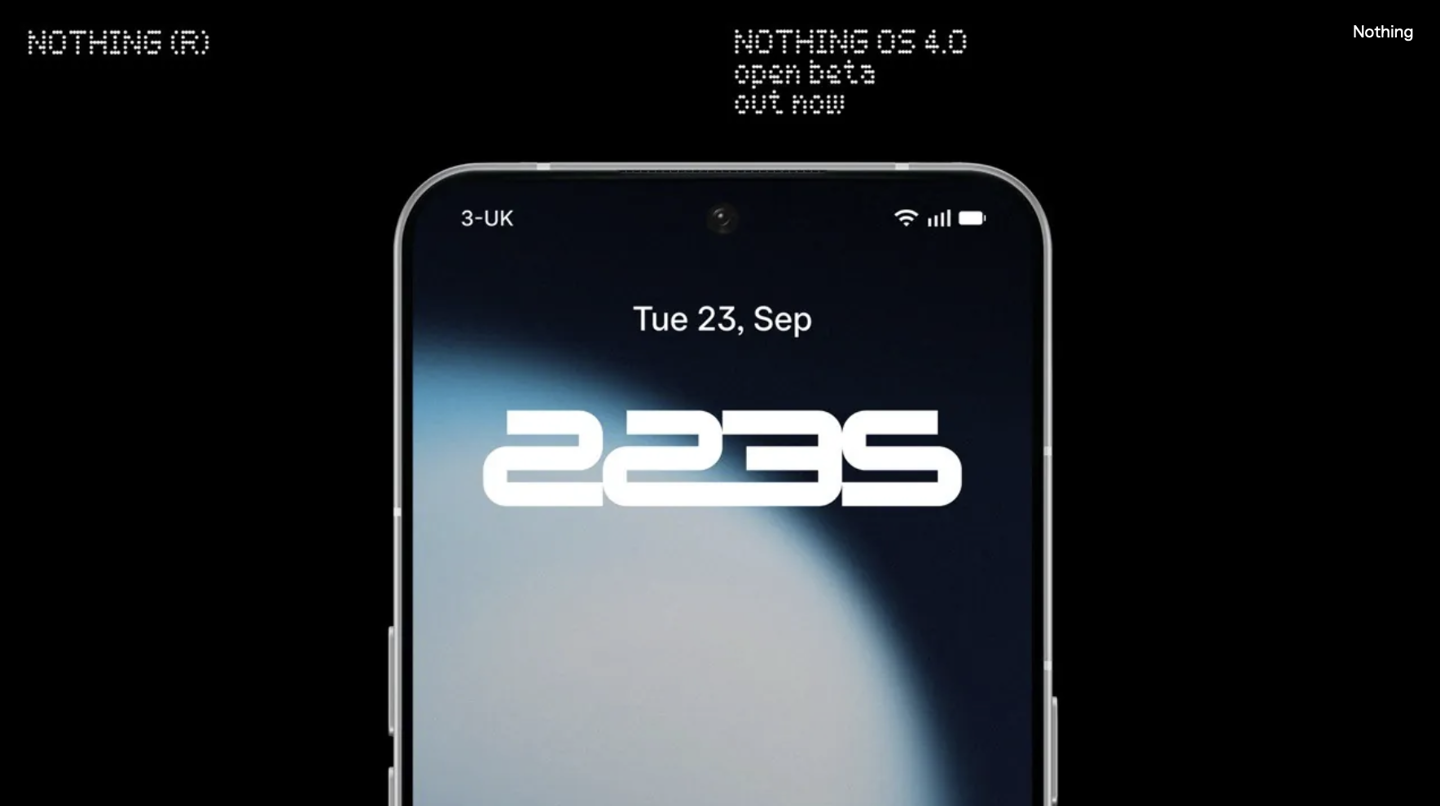 Nothing Phone 系列手机开测 OS 4.0 Beta 版：全新快捷开关 / 常用应用功能、基于安卓 16