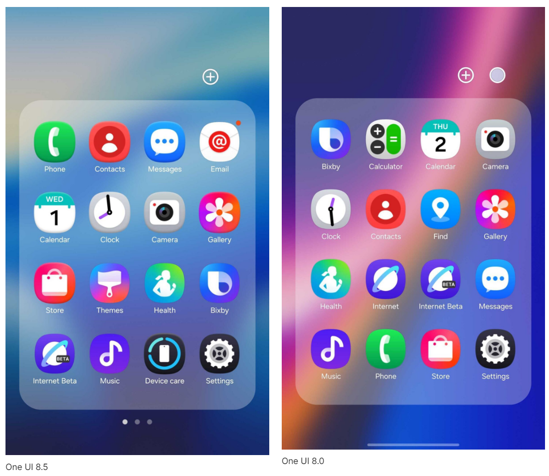 三星 One UI 8.5 全新 3D 效果桌面 App 图标曝光