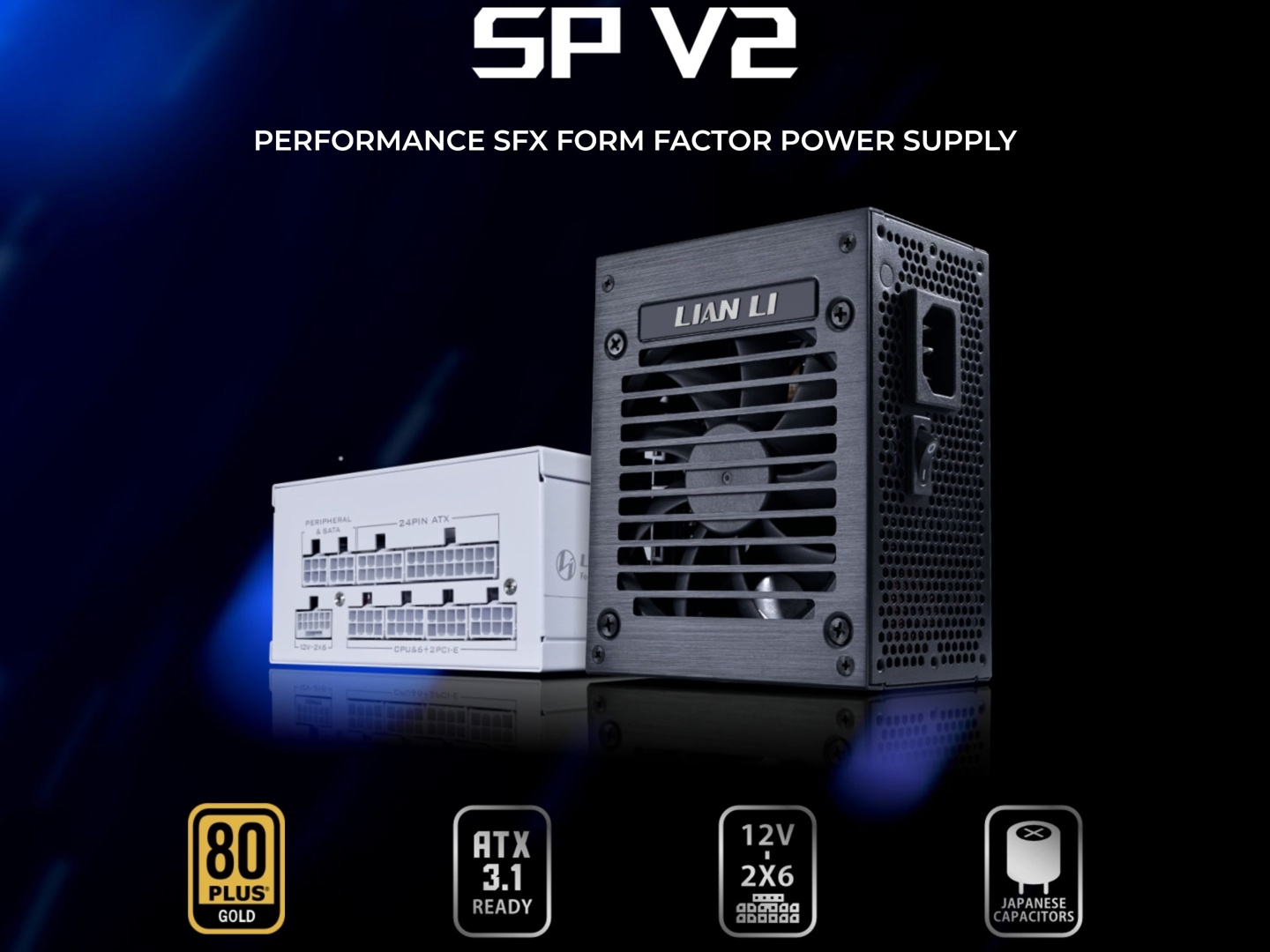 联力推出 SP V2 系列 SFX-L 电源：ATX 3.1 认证，80 PLUS 金牌效率
