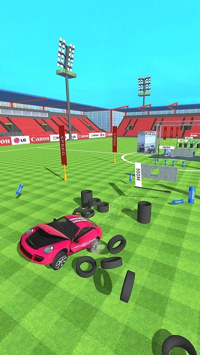 坡道怪物卡车3d