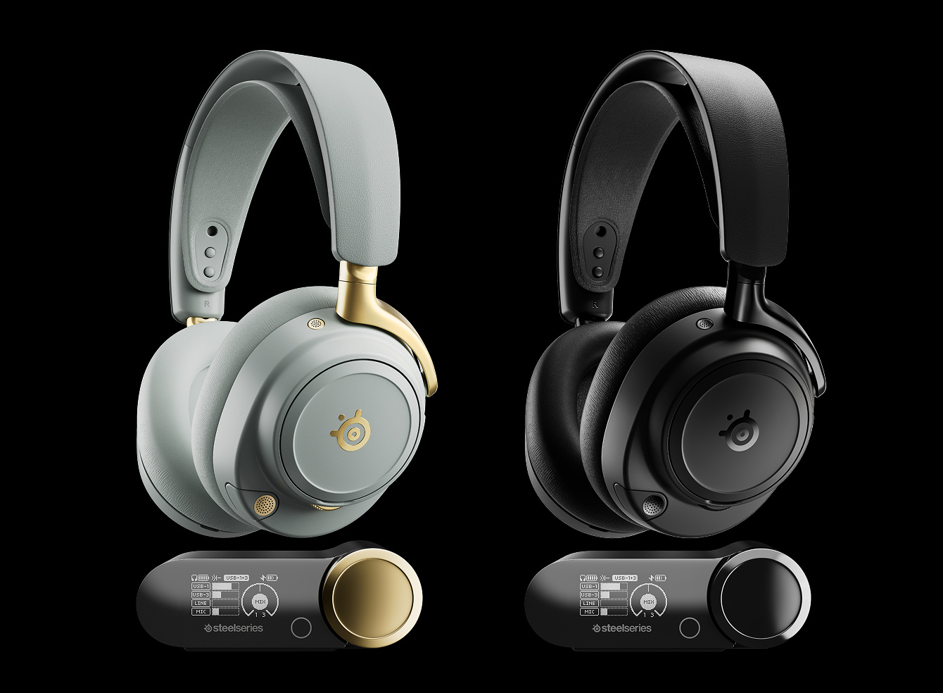 全球首款 Hi-Res Wireless 认证游戏耳机，赛睿推出旗舰头戴 Arctis Nova Elite