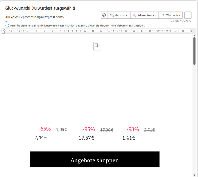 微软 Win10 / Win11 经典版 Outlook 曝出“幽灵”BUG：电商邮件图片显示空白