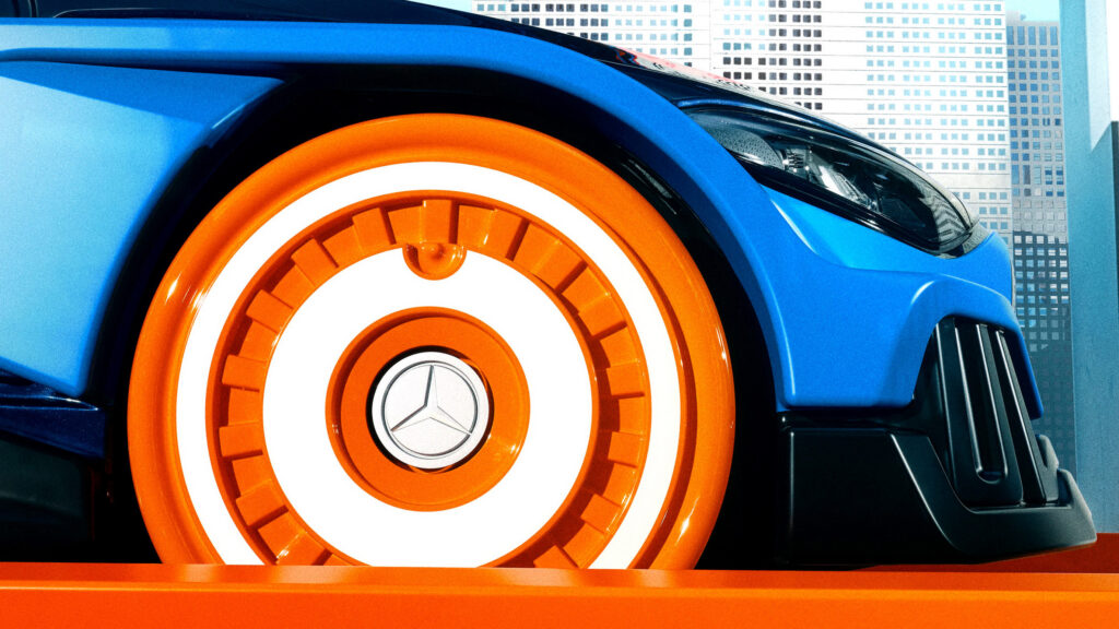 奔驰发布“成年人的玩具”：Hot Wheels 版 CLA 概念车亮相，全球仅 1 辆