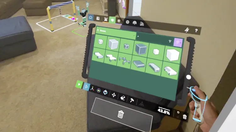 《My Robot!》登陆Meta Quest:用混合现实“造”机器人,把客厅变实验室