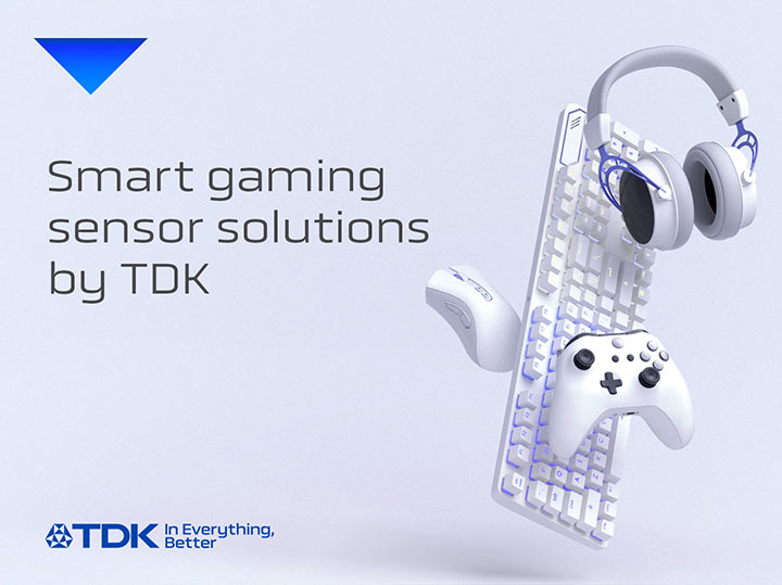 专为高精度游戏输入设备打造，TDK 推出新型 TMR 定制传感器解决方案