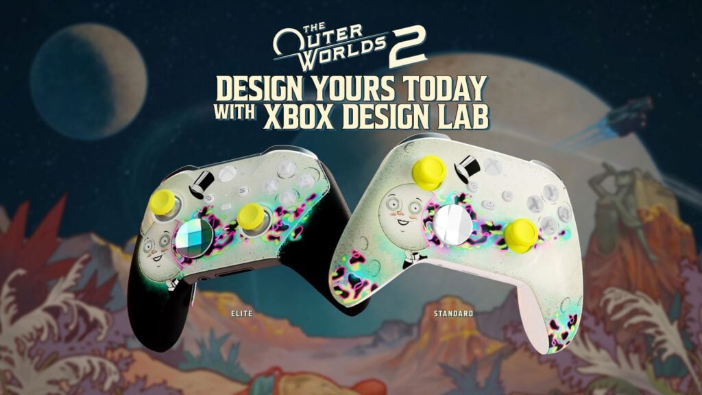 微软 Xbox Design Lab 上线《天外世界 2》主题手柄，94.98 美元起售