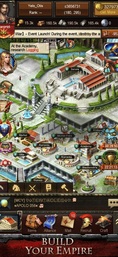 热血帝国ios版(Empire War: Age of Hero)