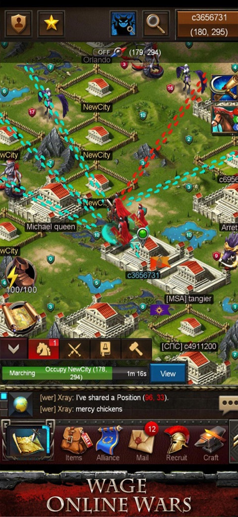 热血帝国ios版(Empire War: Age of Hero)