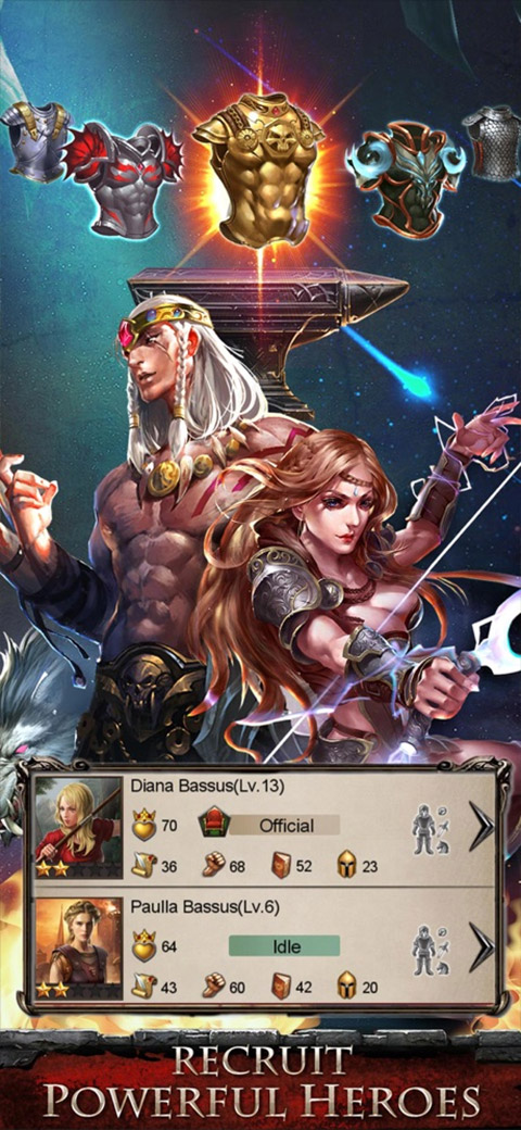 热血帝国ios版(Empire War: Age of Hero)