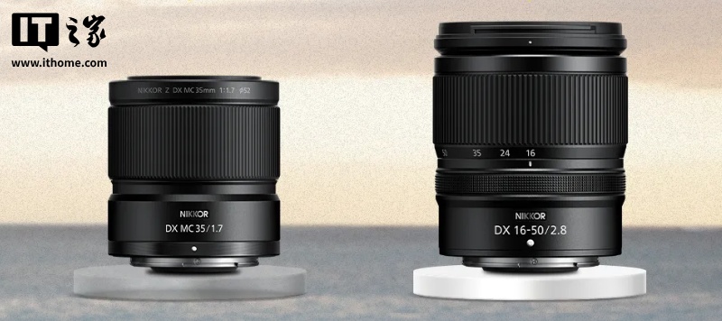 2999 元起，尼康尼克尔 Z DX 微距 35mm f/1.7 与 Z DX 16-50mm f/2.8 VR 镜头发布