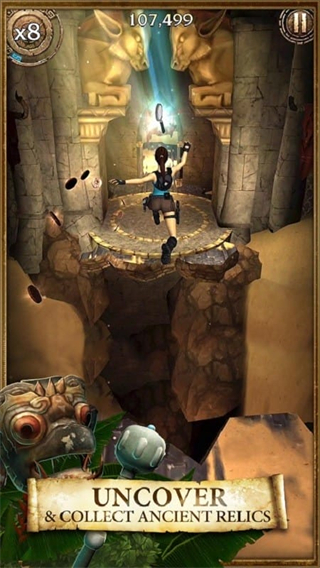 劳拉遗迹逃亡汉化版(Relic Run)