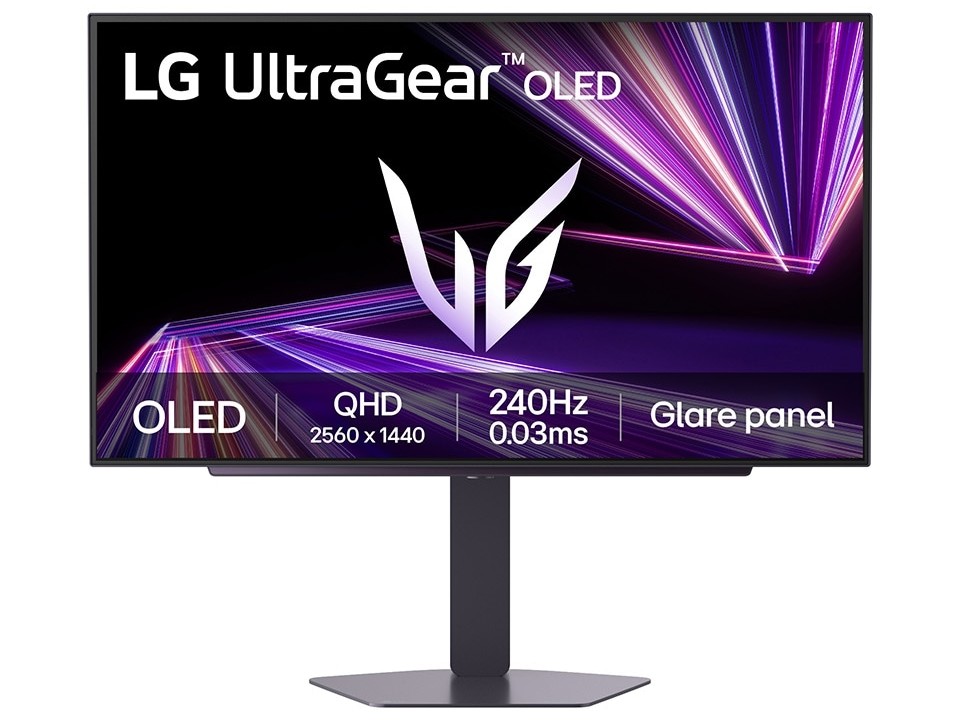 LG 27" QHD 240Hz 镜面 OLED 显示器 27GX704A 上市，2999 元