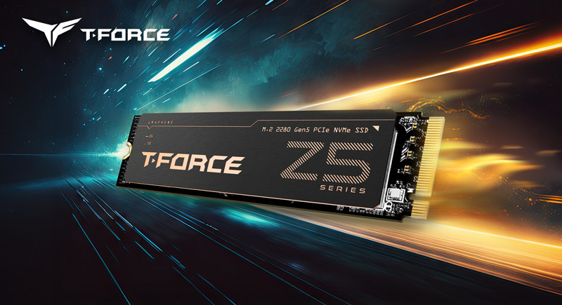 十铨发布 T-FORCE Z54E 固态硬盘：群联 E28 主控飙出 14900 MB/s