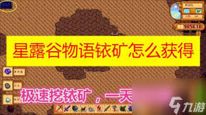 星露谷物语黄金矿石位置在哪