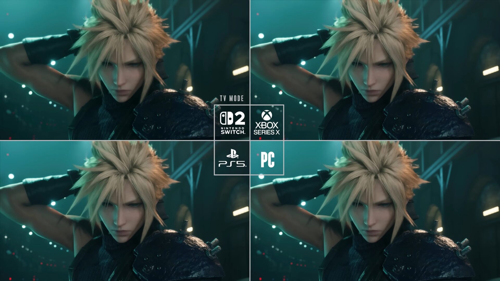SE 晒《最终幻想 7 重制版》多平台性能对比，任天堂 Switch 2“不落下风”