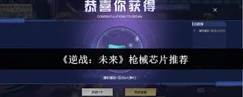 逆战未来芯片如何搭配