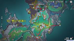 原神苔骨荒原月神瞳位置在哪