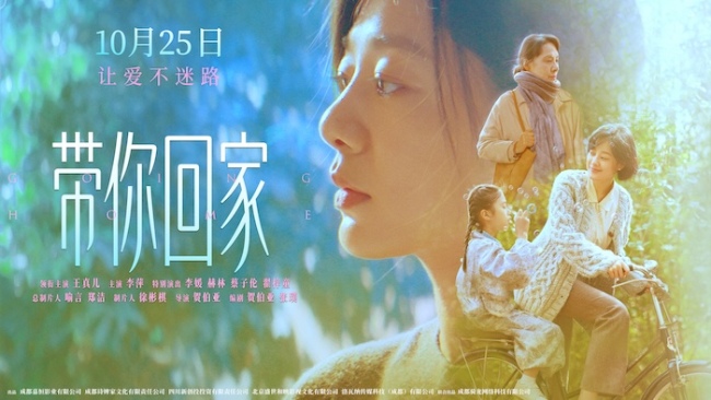 电影《带你回家》曝终极海报 王真儿李萍温情守护彼此
