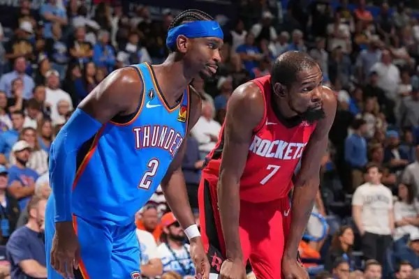 NBA新赛季揭幕战：雷霆加时险胜火箭，申京39分难救主